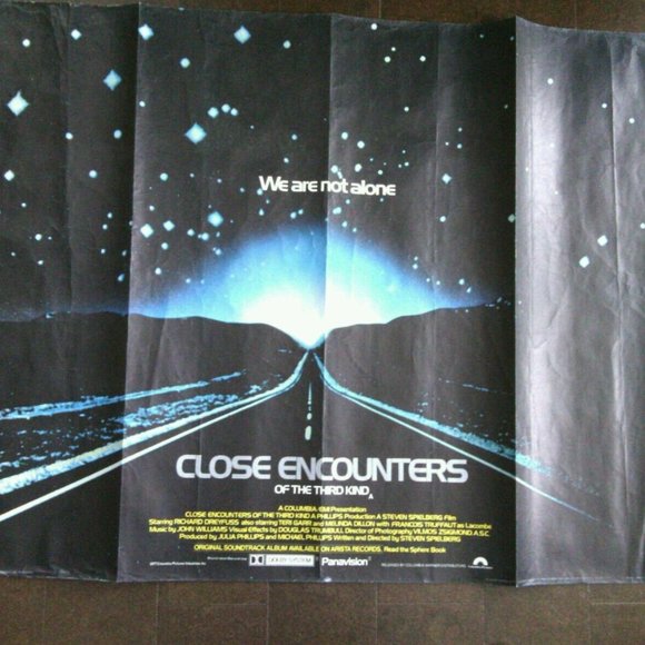 Movie Poster Film Close Encounters of The Third Kind Original Steven Spielberg - Picture 6 of 16